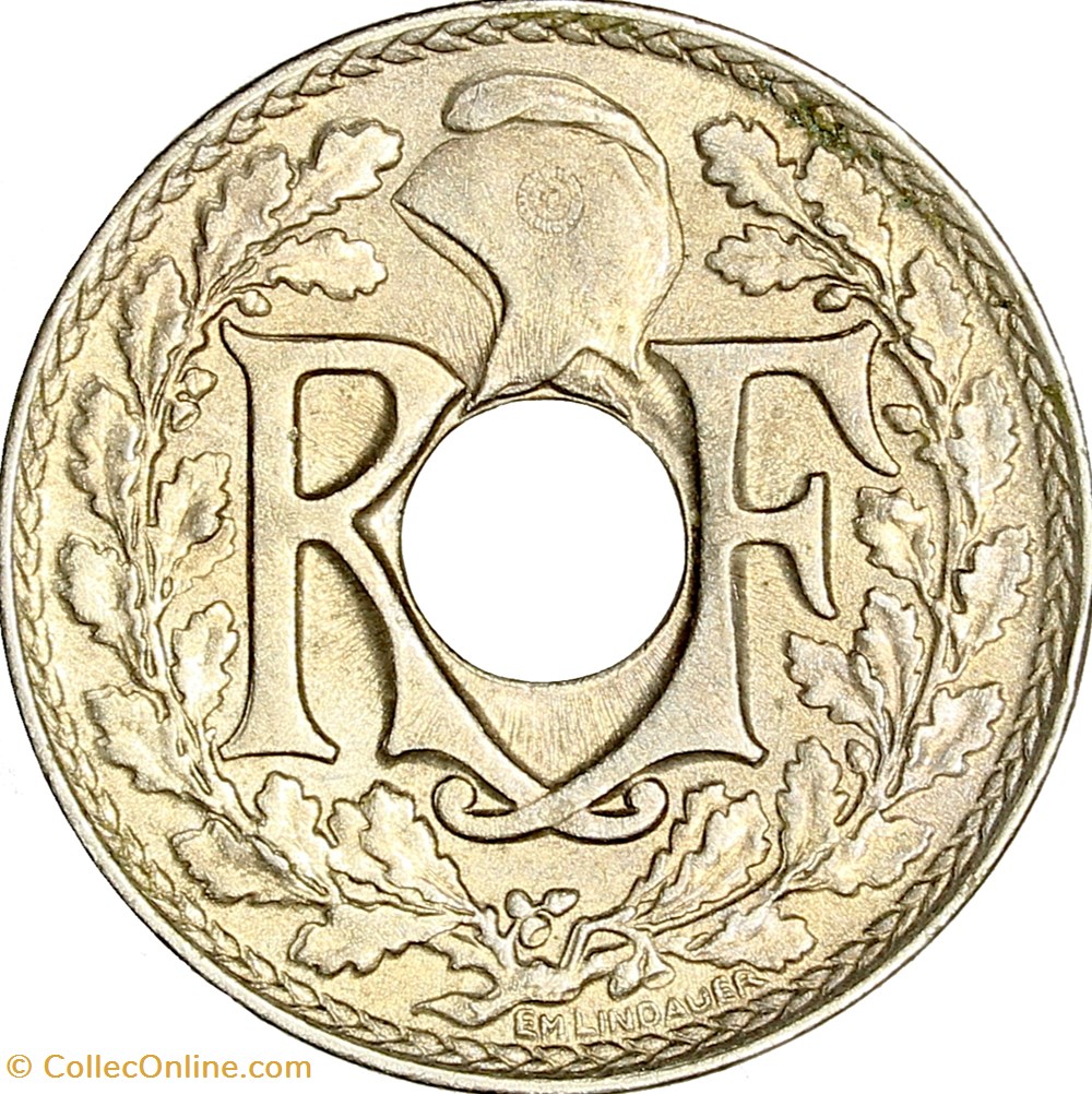 10 centimes Lindauer, IIIe République, 1920 monnaies monde france 10 centimes lindauer iiie republique 1920