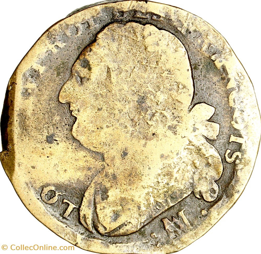 12 deniers au faisceau type François, Louis XVI, 1791, an 3, Marseille monnaies monde france 12 deniers au faisceau type francois louis xvi 1791 an 3 marseille