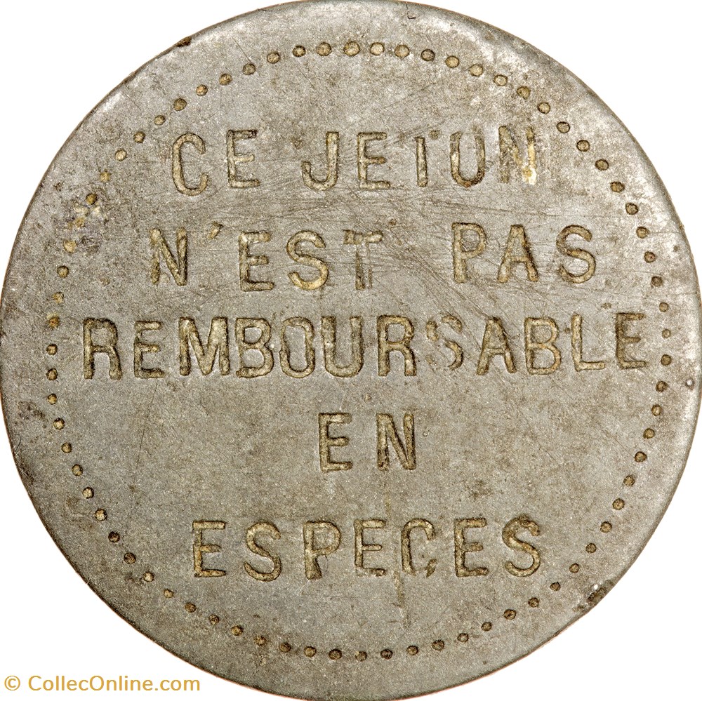 10 centimes, tramways de Clermont-Ferrand monnaies monde france 10 centimes tramways de clermont ferrand