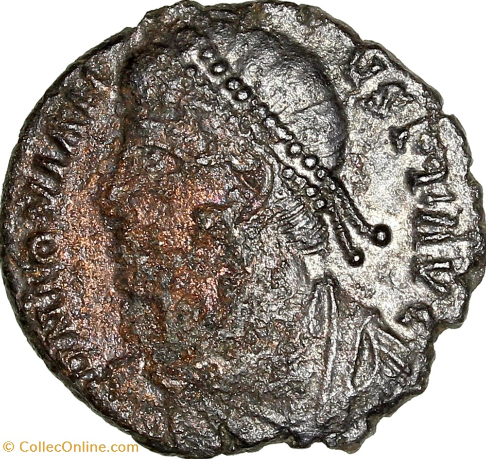 monnaies antiques romaines imperiales et republicaines nummus de jovien vota 363 364 heraclee