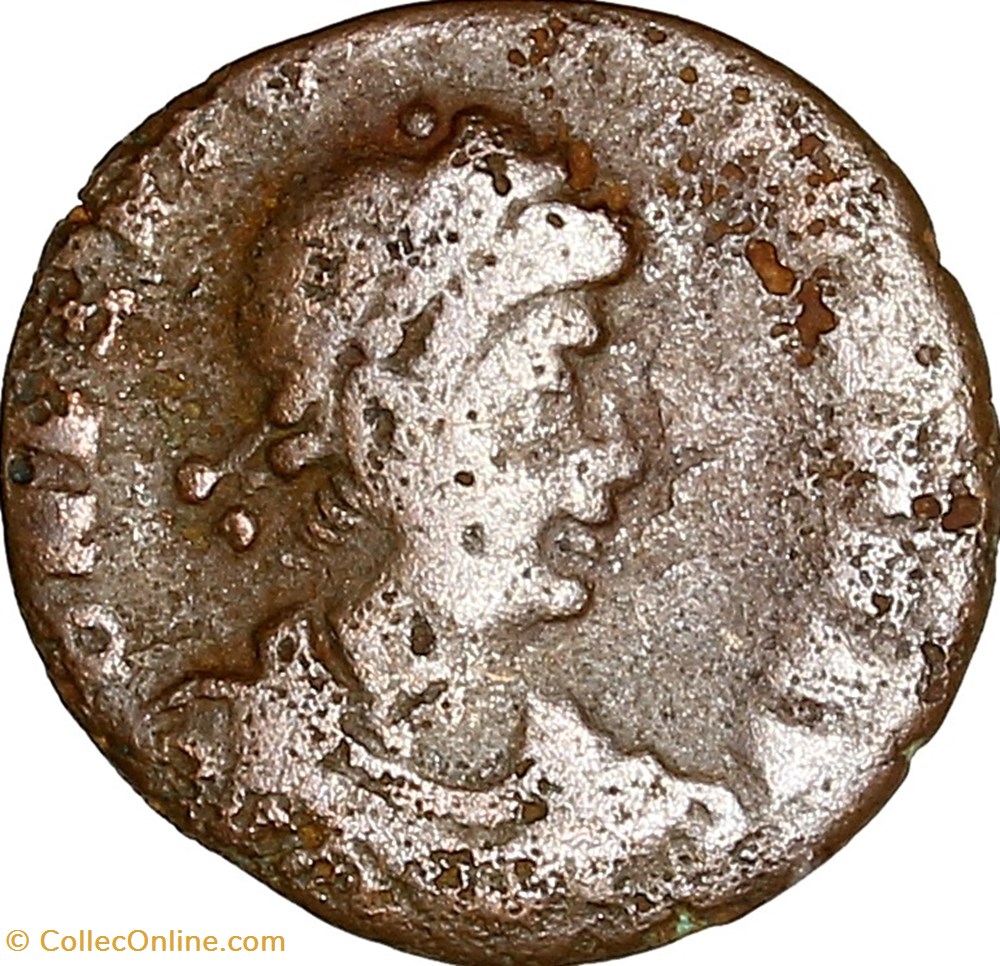Nummus de Flavius Victor, Spes Romanorum, été 387 - 28 août 388, Aquilée monnaies antiques romaines imperiales republicaines nummus de flavius victor spes romanorum ete 387 28 aout 388 aquilee