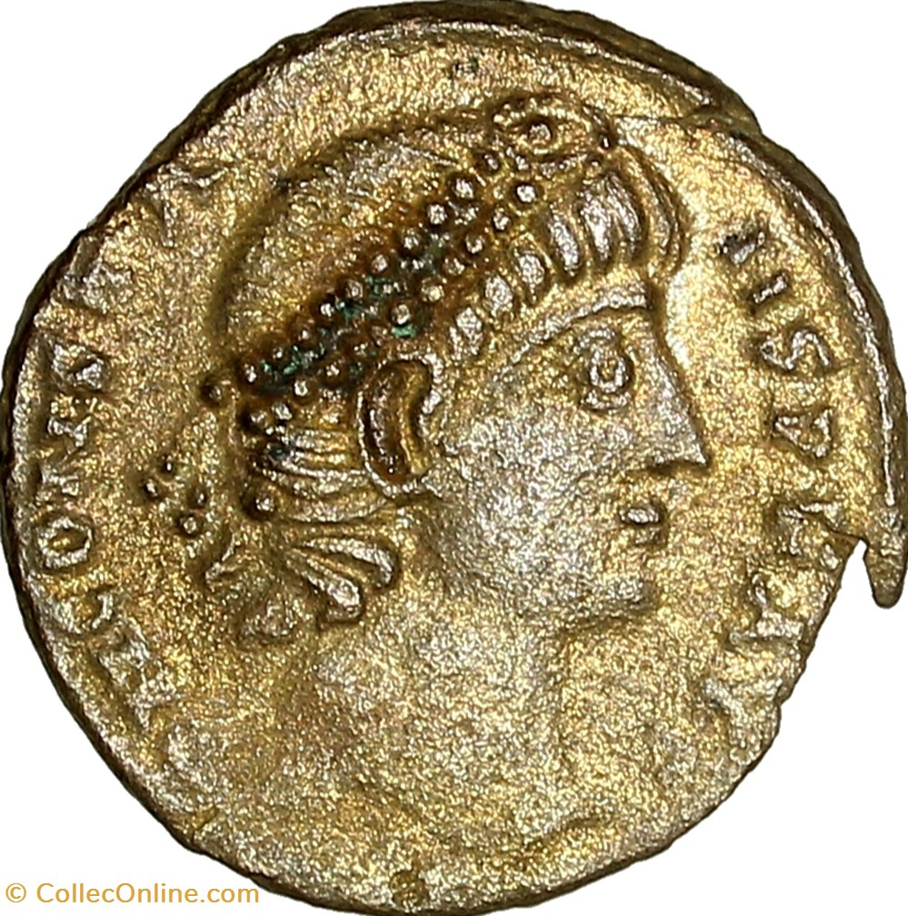 Centenionalis de Constans, VOT, 347-348, Antioche monnaies antiques romaines imperiales et republicaines centenionalis de constans vot 347 348 antioche
