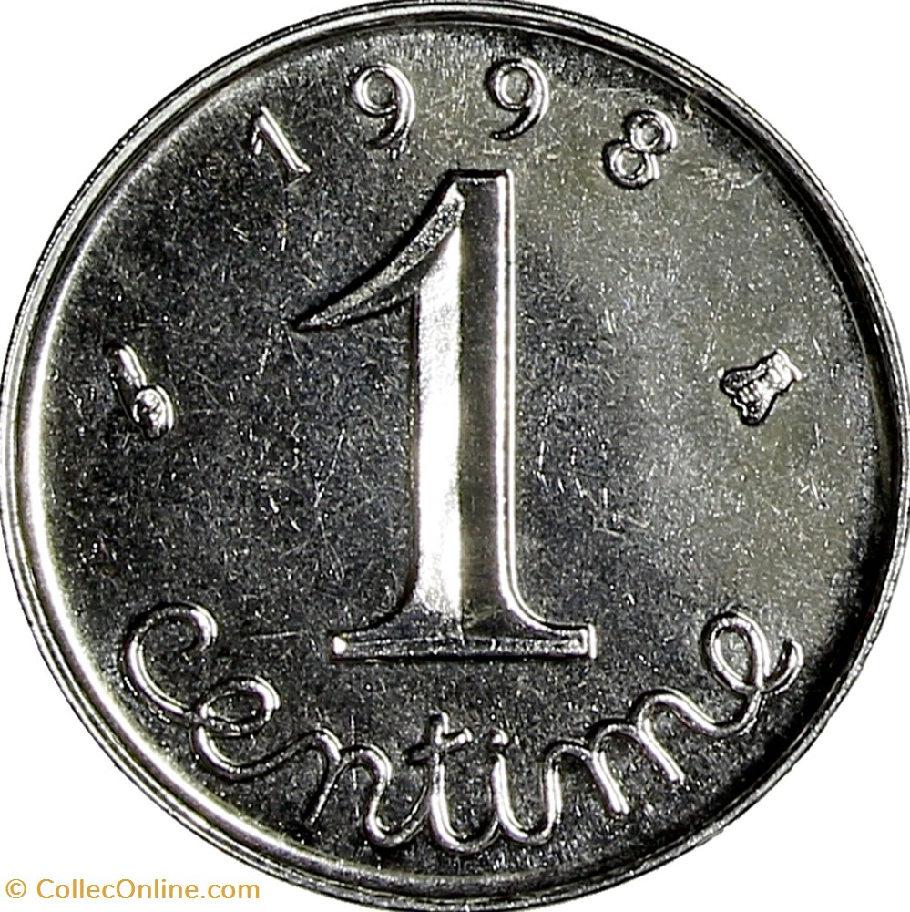 1 centime épi, BU, 1998 monnaies monde france 1 centime epi bu 1998