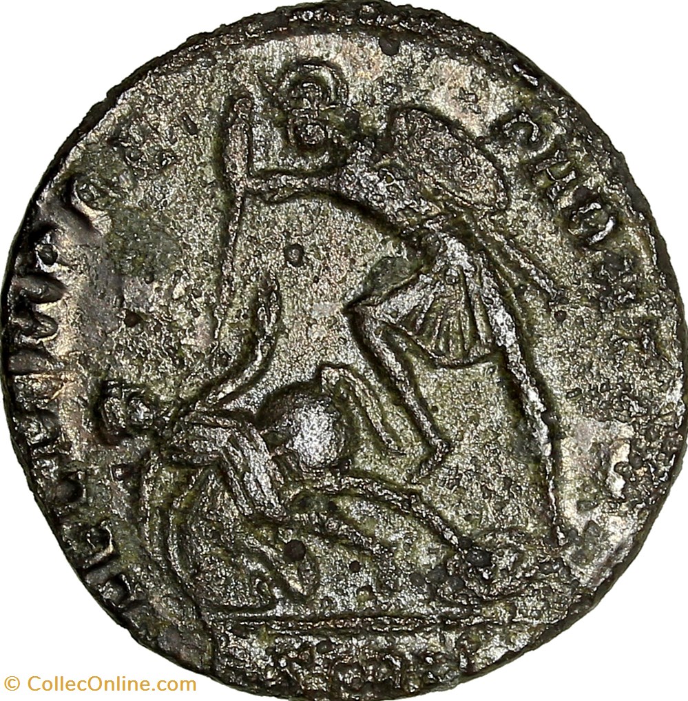 Maiorina de Constance II, Fel Temp Reparatio, 351-355, Sirmium monnaies antiques romaines imperiales et republicaines maiorina de constance ii fel temp reparatio 351 355 sirmium