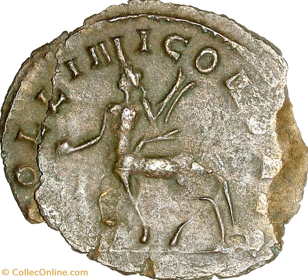 Antoninien de Gallien, Centaure, 267-268, Rome monnaies antiques romaines imperiales et republicaines antoninien de gallien centaure 267 268 rome