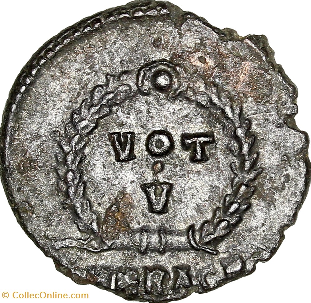 monnaies antiques romaines imperiales et republicaines nummus de jovien vota 363 364 heraclee