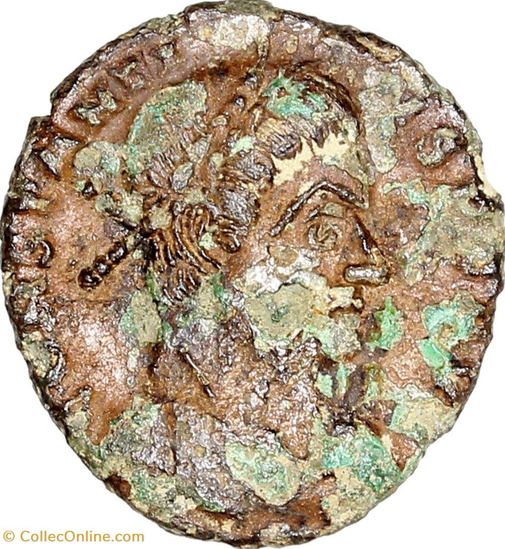 Centenionalis de Constance II, Victoires, 343-347, Lyon monnaies antiques romaines imperiales et republicaines centenionalis de constance ii victoires 343 347 lyon