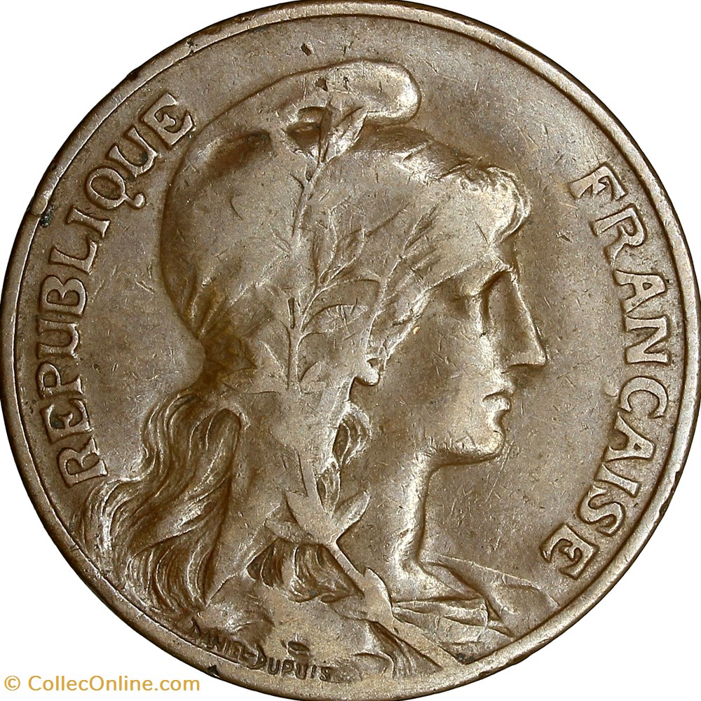 10 centimes Daniel-Dupuis, IIIe République, 1914 monnaies france modernes 10 centimes daniel dupuis iiie republique 1914