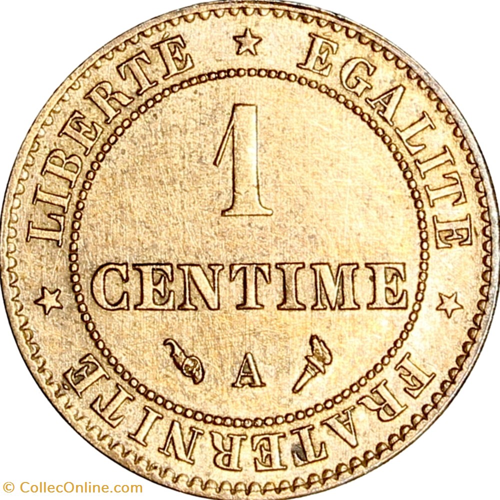1 centime Cérès, IIIe République, 1897, Paris monnaies monde france 1 centime ceres iiie republique 1897 paris