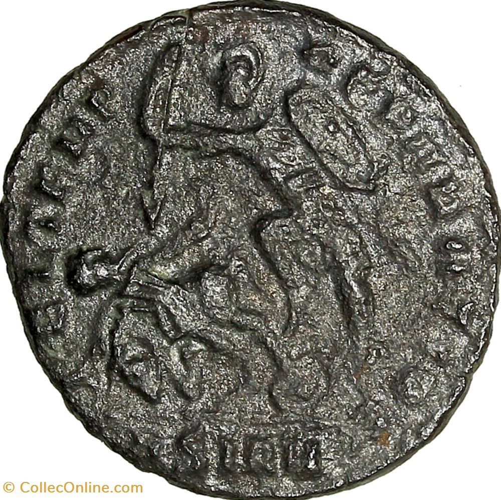 Maiorina réduite de Constance II, Fel Temp Reparatio, 351-355, Sirmium monnaies antiques romaines imperiales et republicaines maiorina reduite de constance ii fel temp reparatio 351 355 sirmium