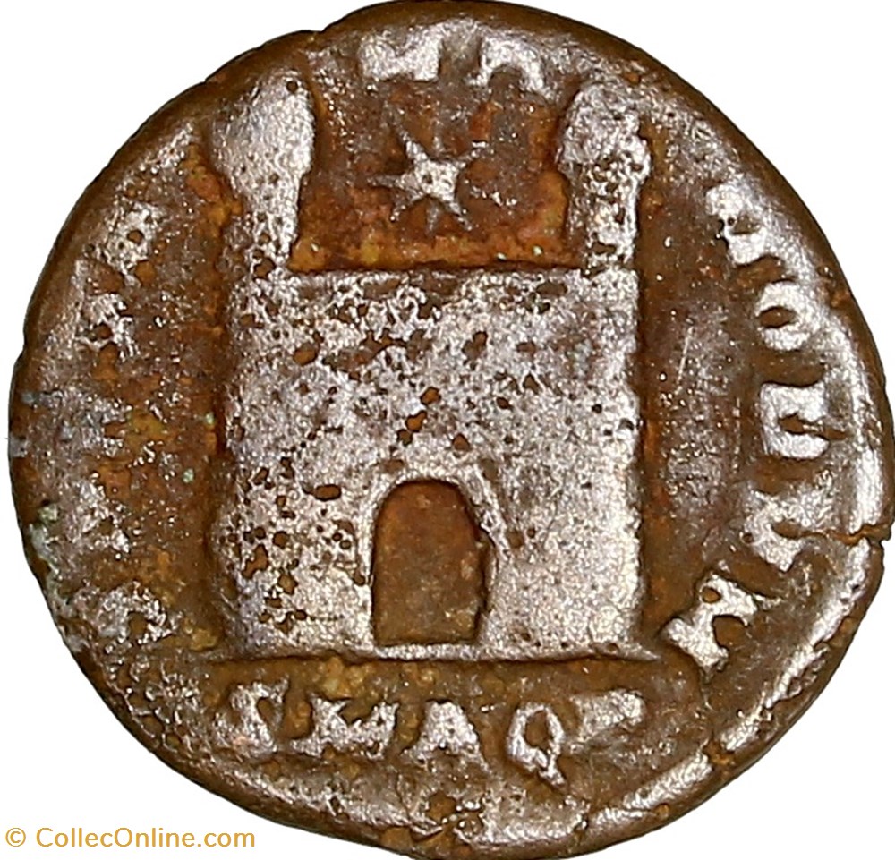 Nummus de Flavius Victor, Spes Romanorum, été 387 - 28 août 388, Aquilée monnaies antiques romaines imperiales republicaines nummus de flavius victor spes romanorum ete 387 28 aout 388 aquilee