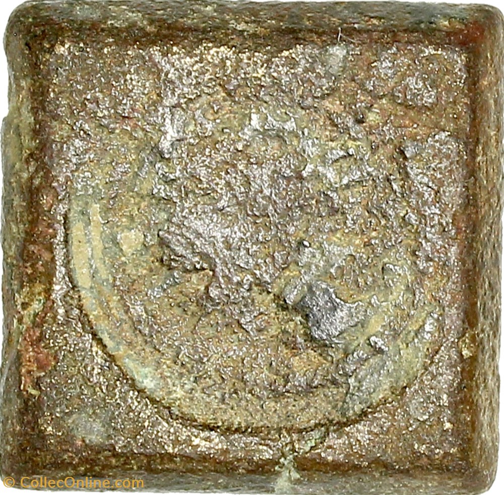 Poids monétaire de tolérance minimale du quart d'écu, 7 deniers 8 grains, Henri III, après 1586 monnaies paranumismatique jetons monetaires poids monetaire de tolerance minimale du quart ecu 7 deniers 8 grains henri iii apres 1586