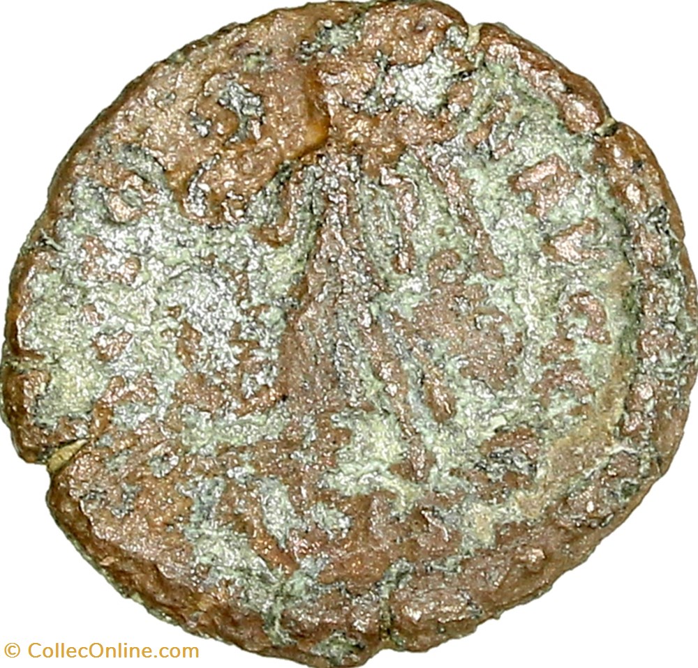Nummus de Valentinien II, Victoria, 384-387, Siscia monnaies antiques romaines imperiales et republicaines nummus de valentinien ii victoria 384 387 siscia