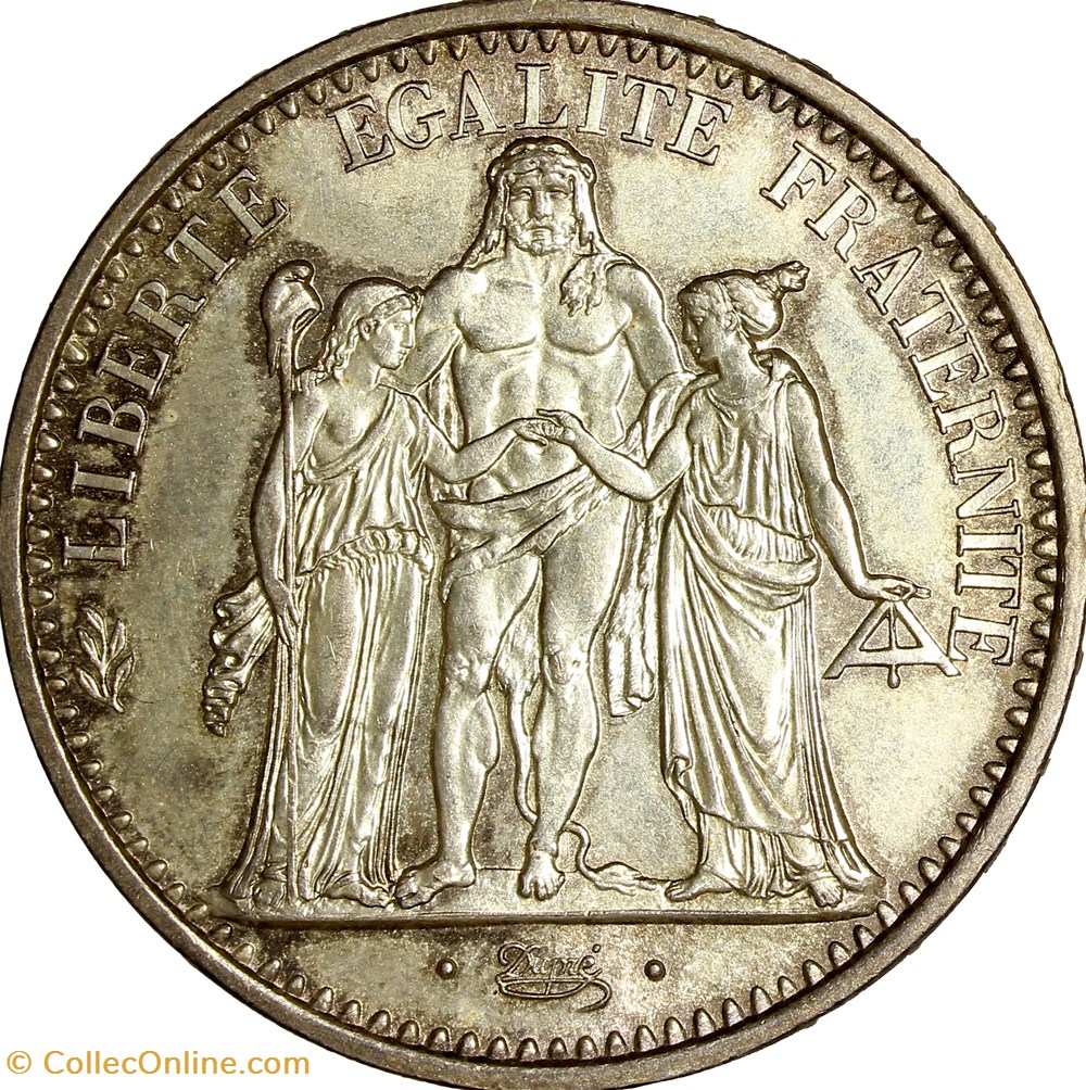 monnaies monde france 10 francs hercule 1967
