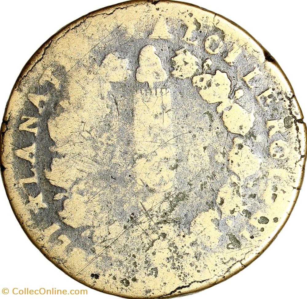 12 deniers au faisceau type François, Louis XVI, 1793, an 5, Marseille monnaies monde france 12 deniers au faisceau type francois louis xvi 1793 an 5 marseille