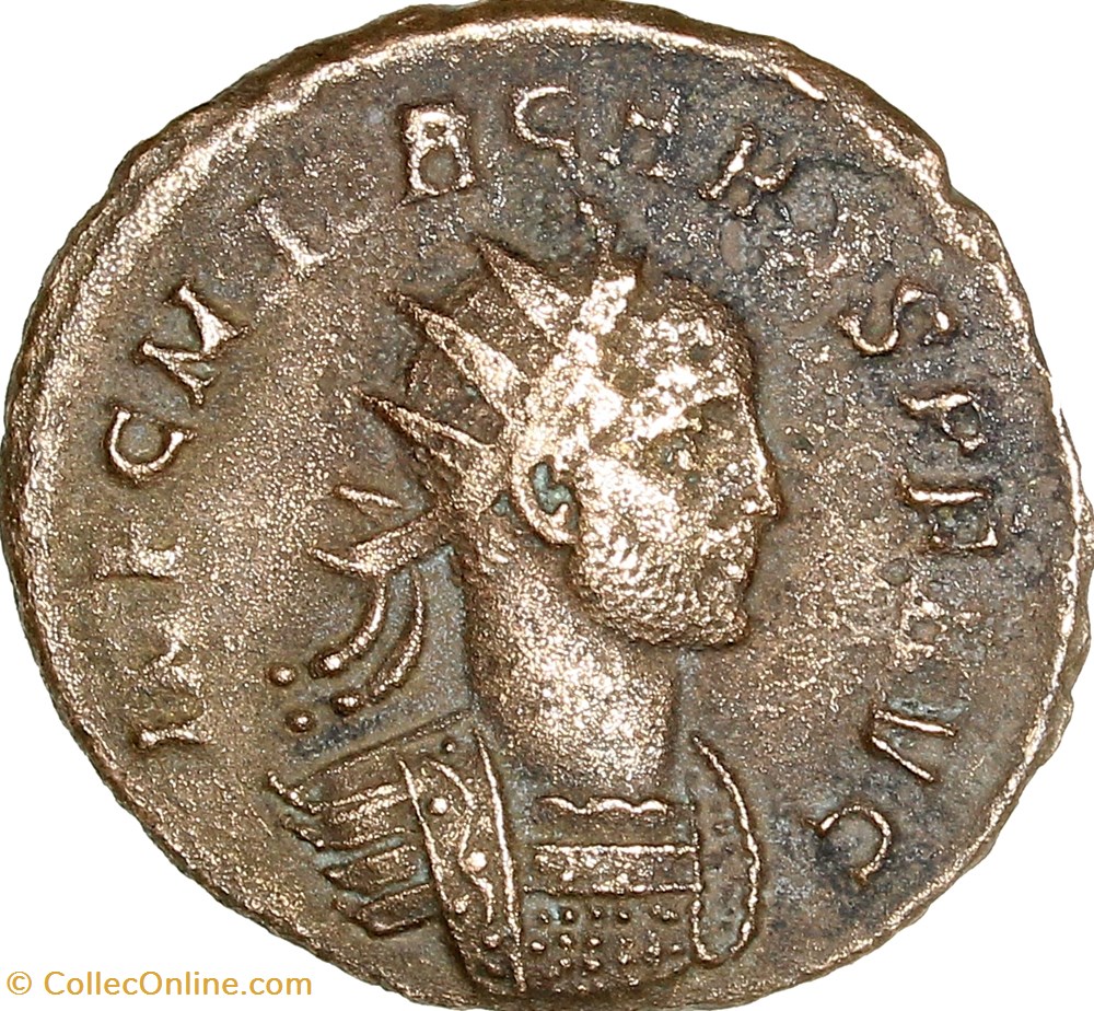 Aurelianus de Carus, Virtus, déc. 282 - août 283, Rome monnaies antiques romaines imperiales et republicaines aurelianus de carus virtus dec 282 aout 283 rome