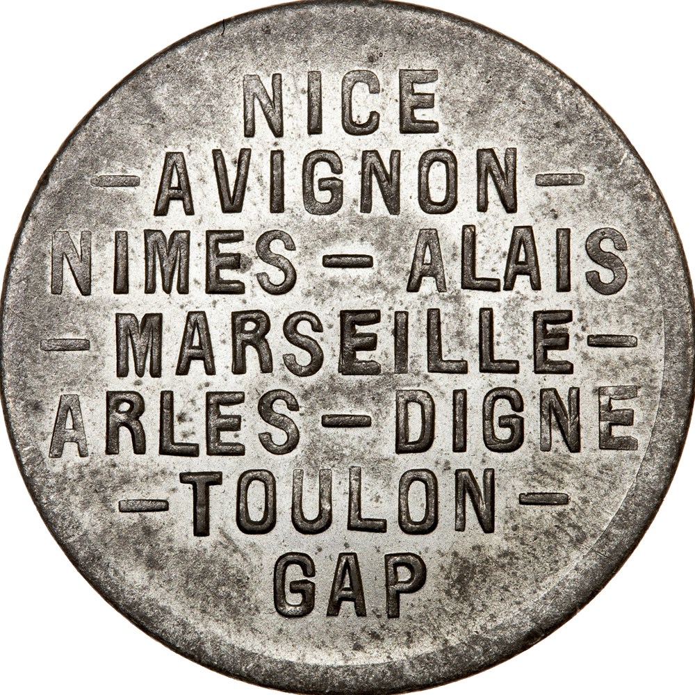 5 centimes, Chambres de Commerce, Région Provençale, 1918 monnaies monde france 5 centimes chambres de commerce region provencale 1918