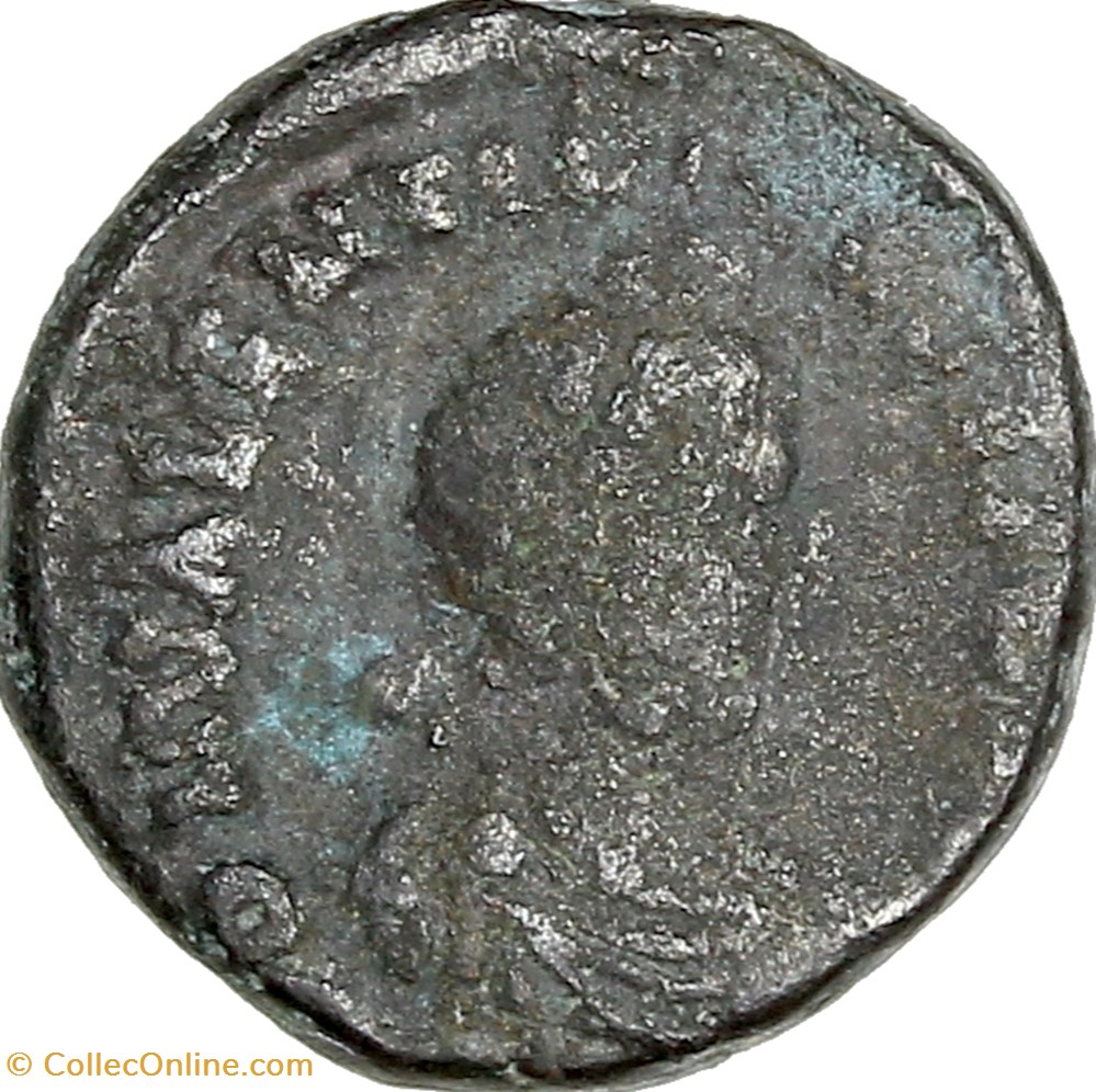 monnaies antiques romaines republicaines imperiales nummus de valentinien ii victoria 383 392 atelier indetermine