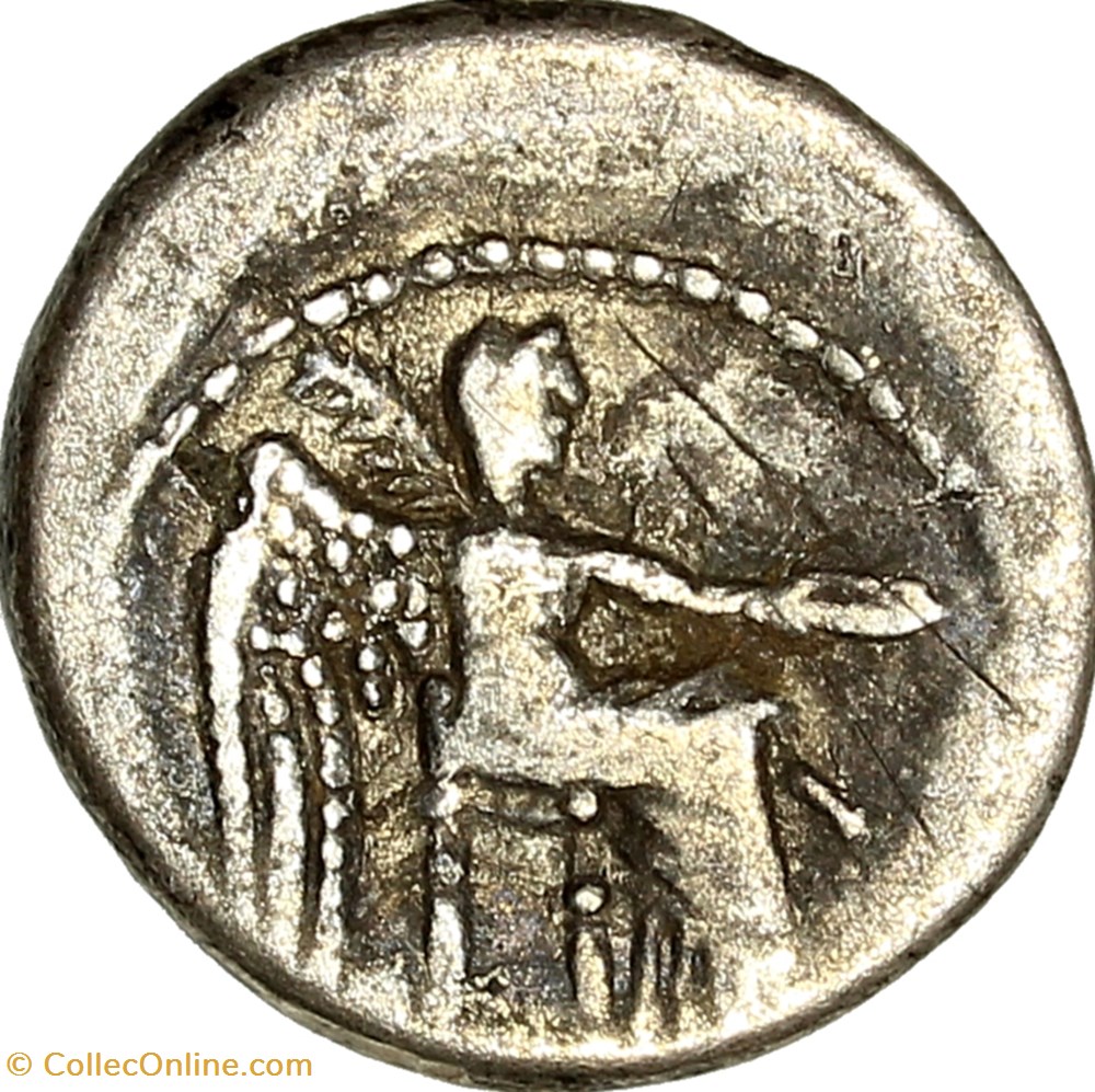 monnaies antiques romaines republicaines imperiales quinaire porcia 89 av j c rome