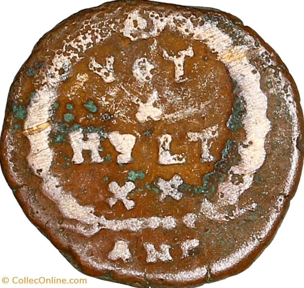 monnaies antiques romaines imperiales et republicaines nummus de theodose ier vota 383 388 antioche