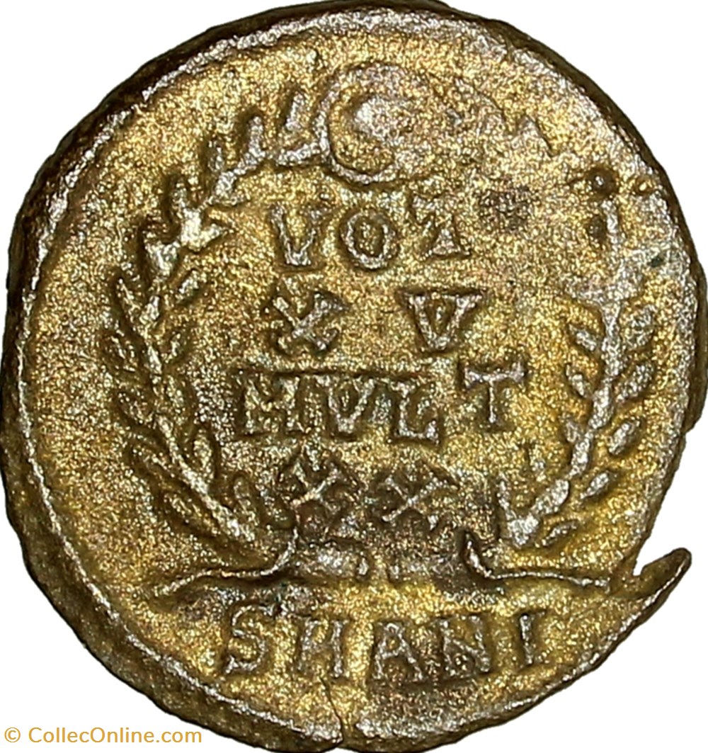 Centenionalis de Constans, VOT, 347-348, Antioche monnaies antiques romaines imperiales et republicaines centenionalis de constans vot 347 348 antioche
