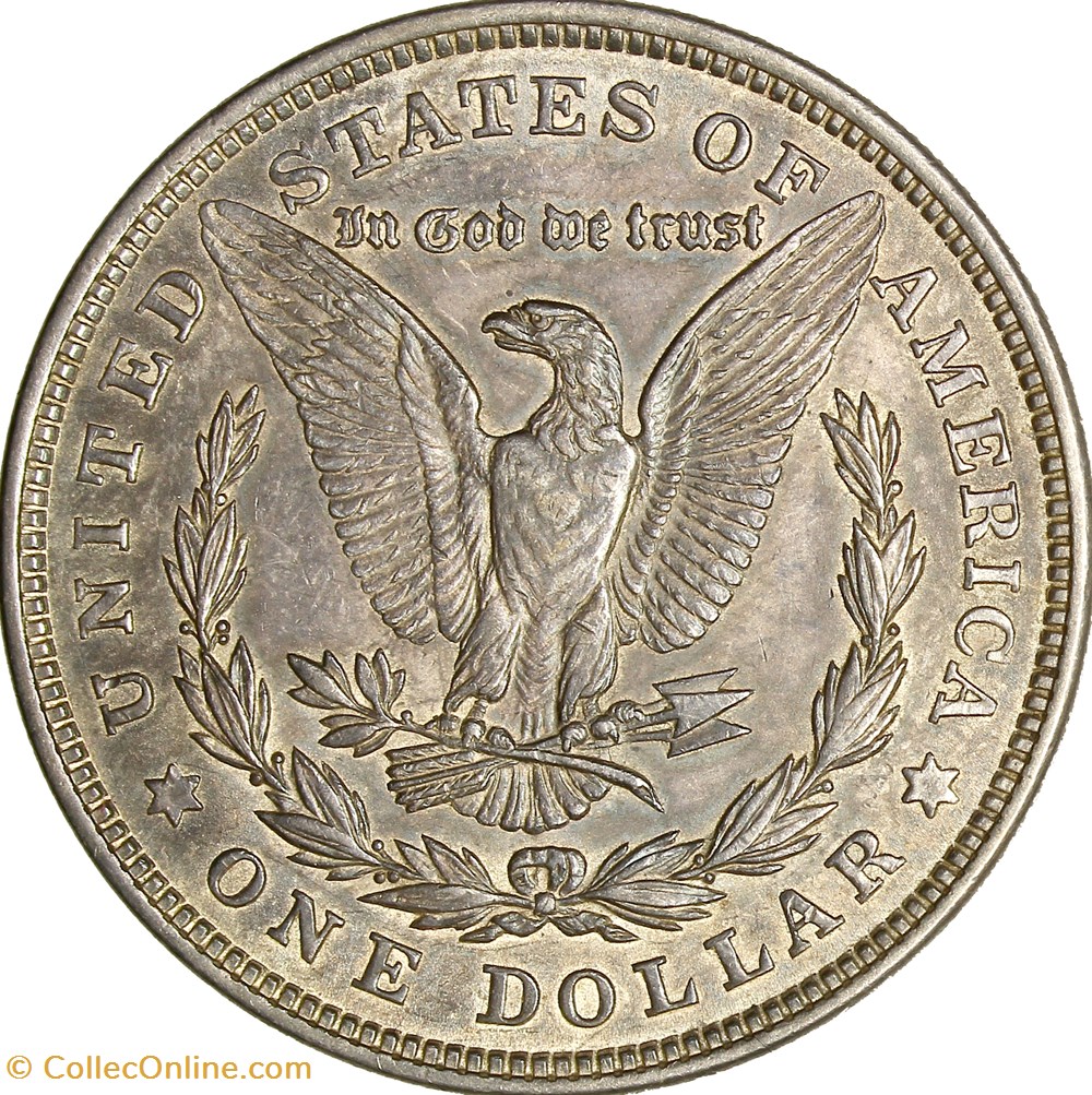 1 dollar Morgan, Etats-Unis, 1921, Philadelphie monnaies monde 1 dollar morgan etats unis 1921 philadelphie