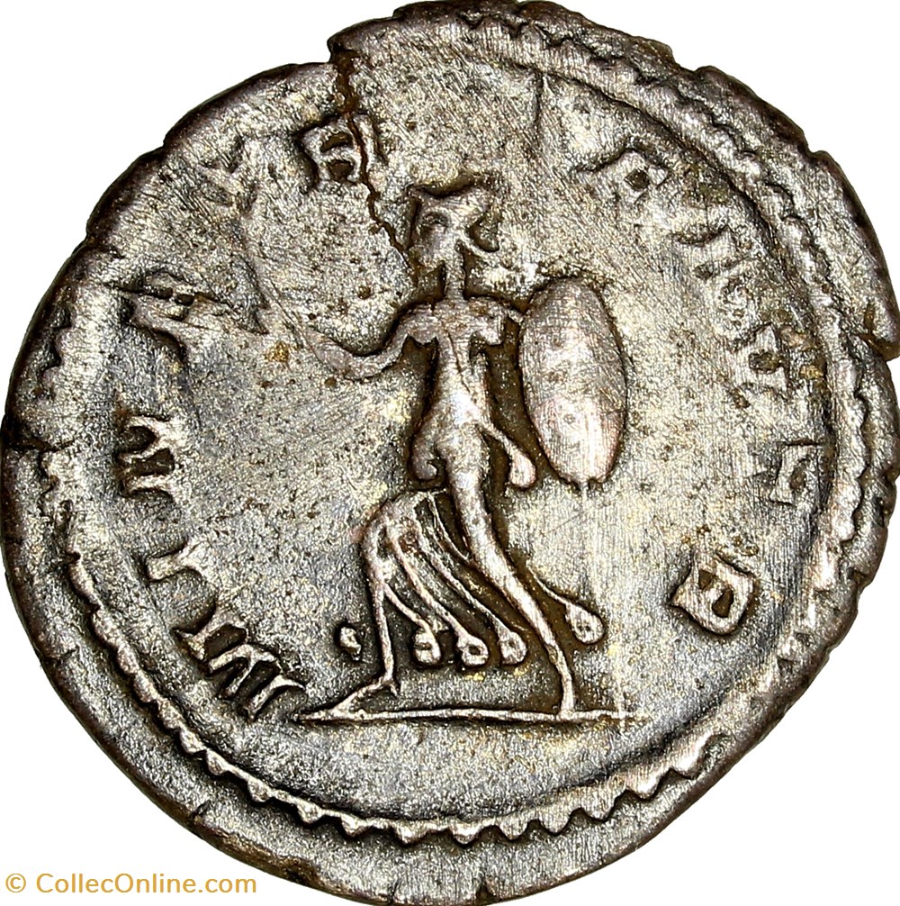 monnaies antiques romaines imperiales et republicaines antoninien de postume minerve 262 cologne