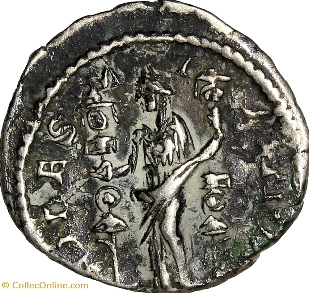 Denier de Sévère Alexandre, Fides, 225, Rome monnaies antiques romaines imperiales et republicaines denier de severe alexandre fides 225 rome