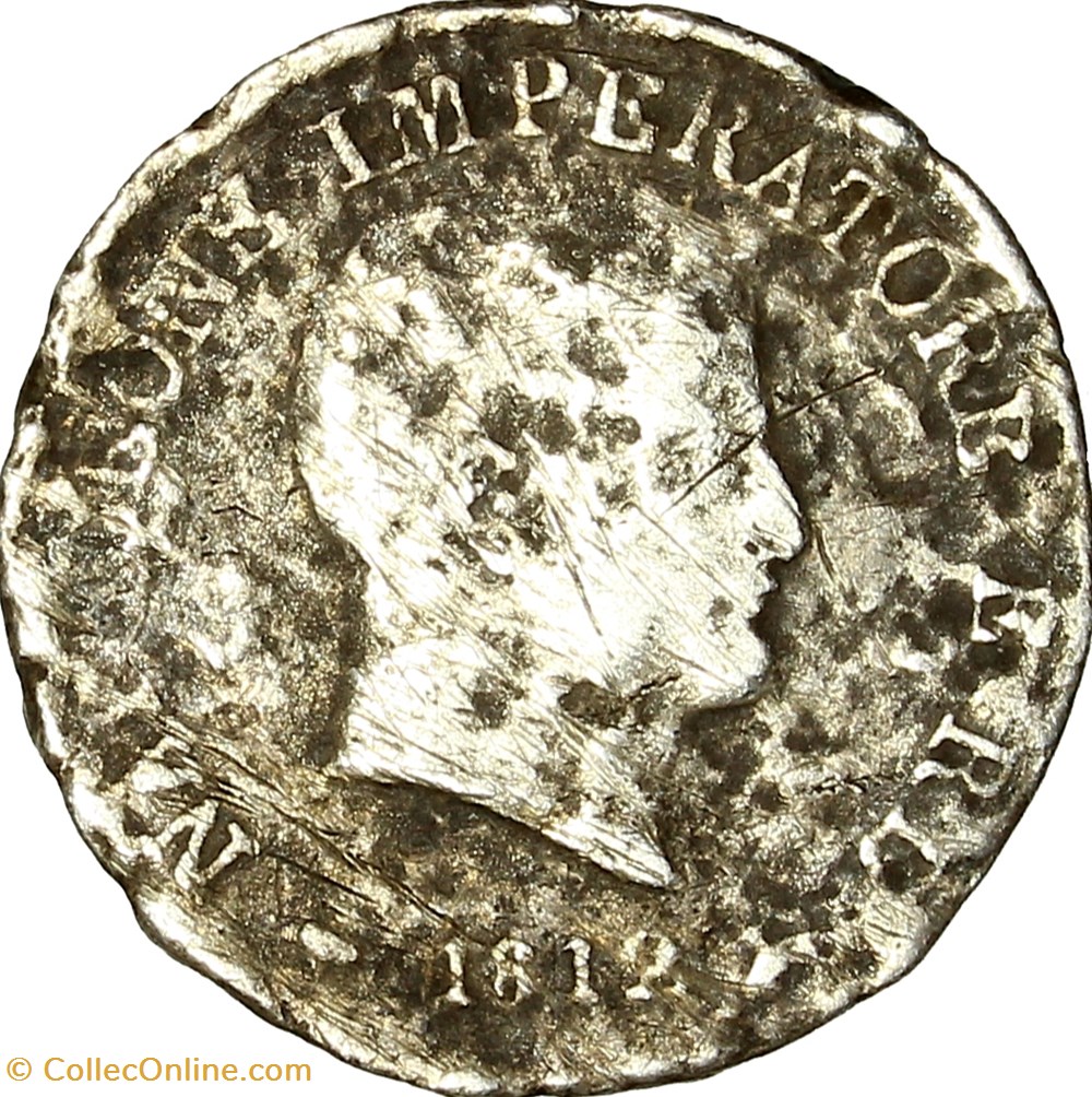 monnaies monde france 10 soldi italie napoleon ier 1812 milan