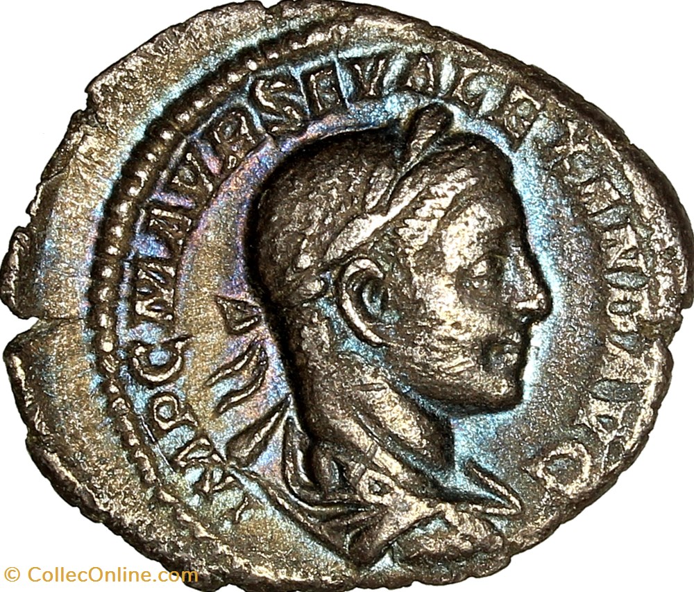 Denier de Sévère Alexandre, Mars, 223, Rome monnaies antiques romaines imperiales et republicaines denier de severe alexandre mars 223 rome