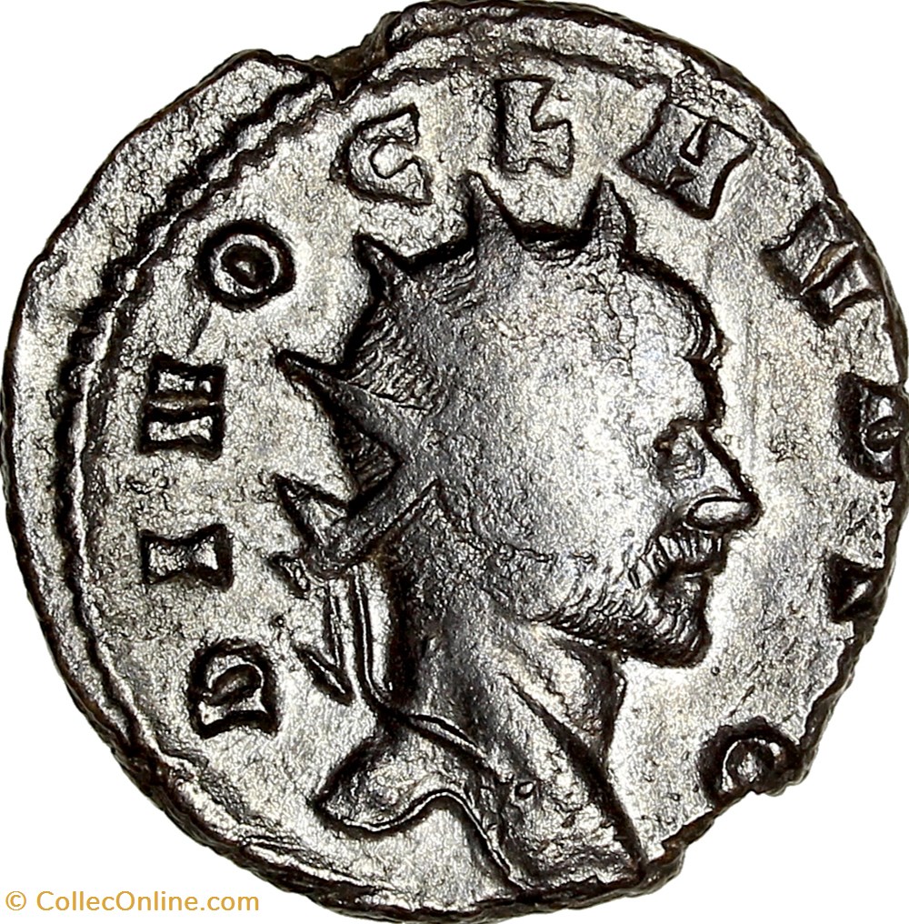 monnaies antiques romaines imperiales et republicaines antoninien de claude ii le gothique divinise autel fin 270 271 rome