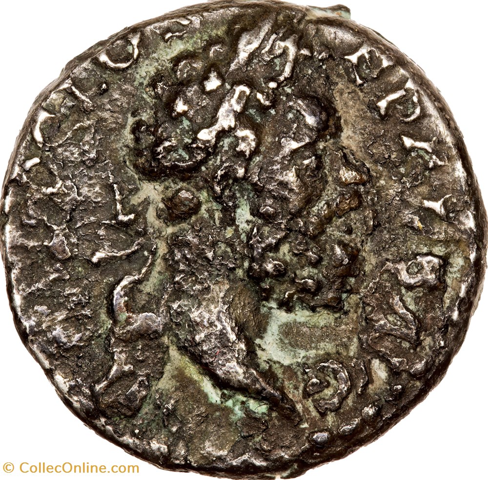 Denier de Clodius Albinus, Fides Legio, 3e série, 196 - février 197, Lyon monnaies antiques romaines imperiales et republicaines denier de clodius albinus fides legio 3e serie 196 fevrier 197 lyon