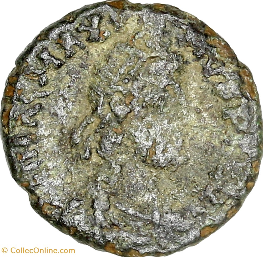 monnaies antiques romaines imperiales et republicaines nummus de magnus maximus spes romanorum 383 388 arles