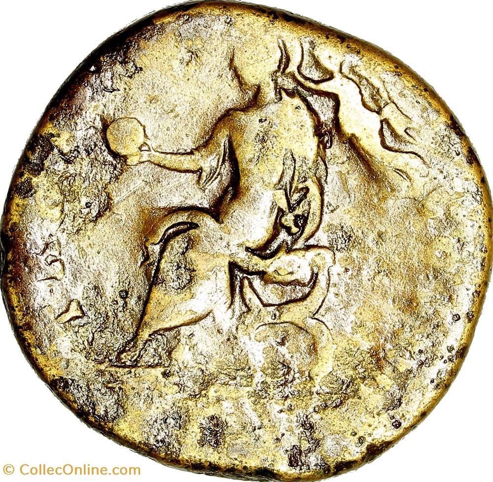 Sesterce d'Antonin le Pieux, Antonin, 152, Rome monnaies antiques romaines imperiales et republicaines sesterce antonin le pieux antonin 152 rome