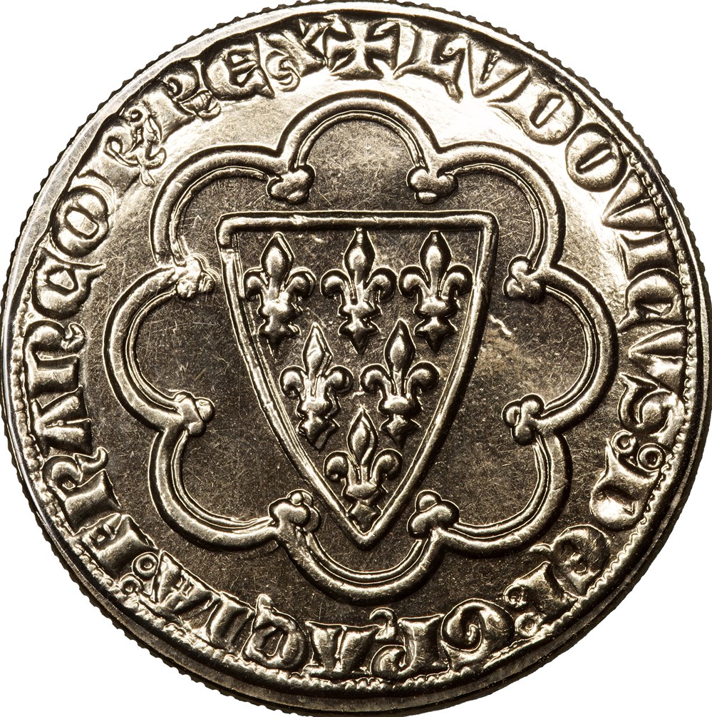 5 francs Ecu d'or de Saint-Louis, BU, 2000 monnaies monde france 5 francs ecu or de saint louis bu 2000