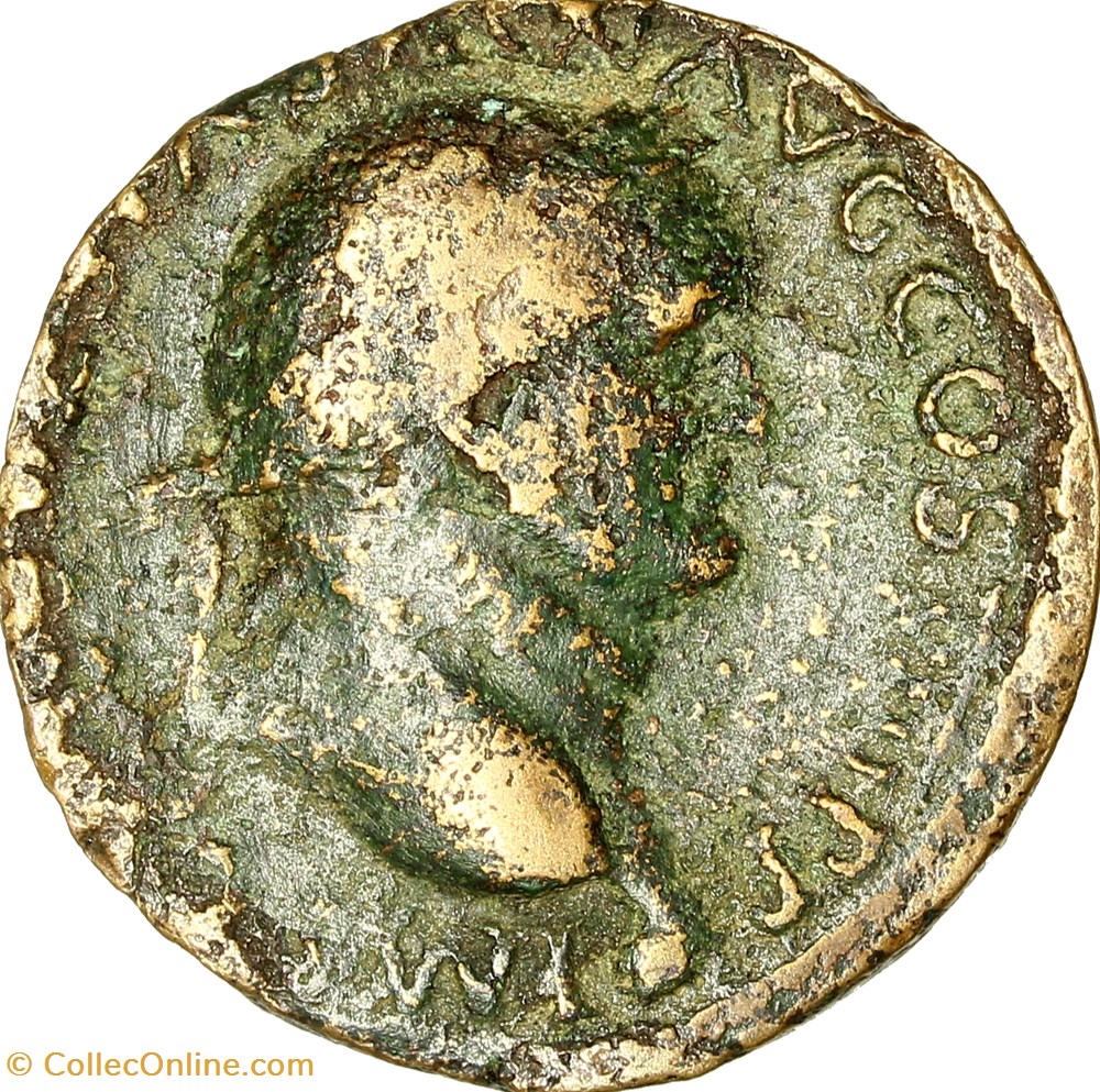 monnaies antiques romaines imperiales et republicaines as de vespasien aigle 77 78 lyon