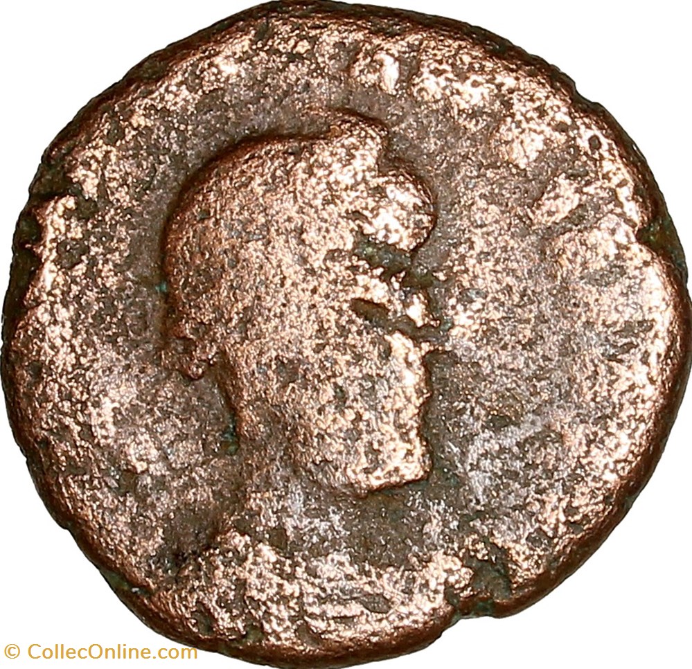 Nummus indéterminé, Victoria ?, fin IVe - début Ve s., Alexandrie ? monnaies antiques romaines imperiales republicaines nummus indetermine victoria fin ive debut ve s alexandrie