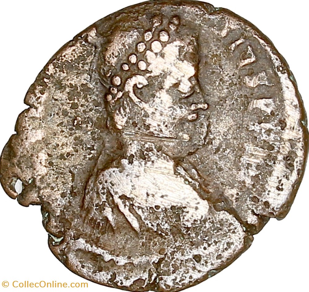 monnaies antiques romaines imperiales et republicaines nummus de theodose ier victoria 388 393 thessalonique