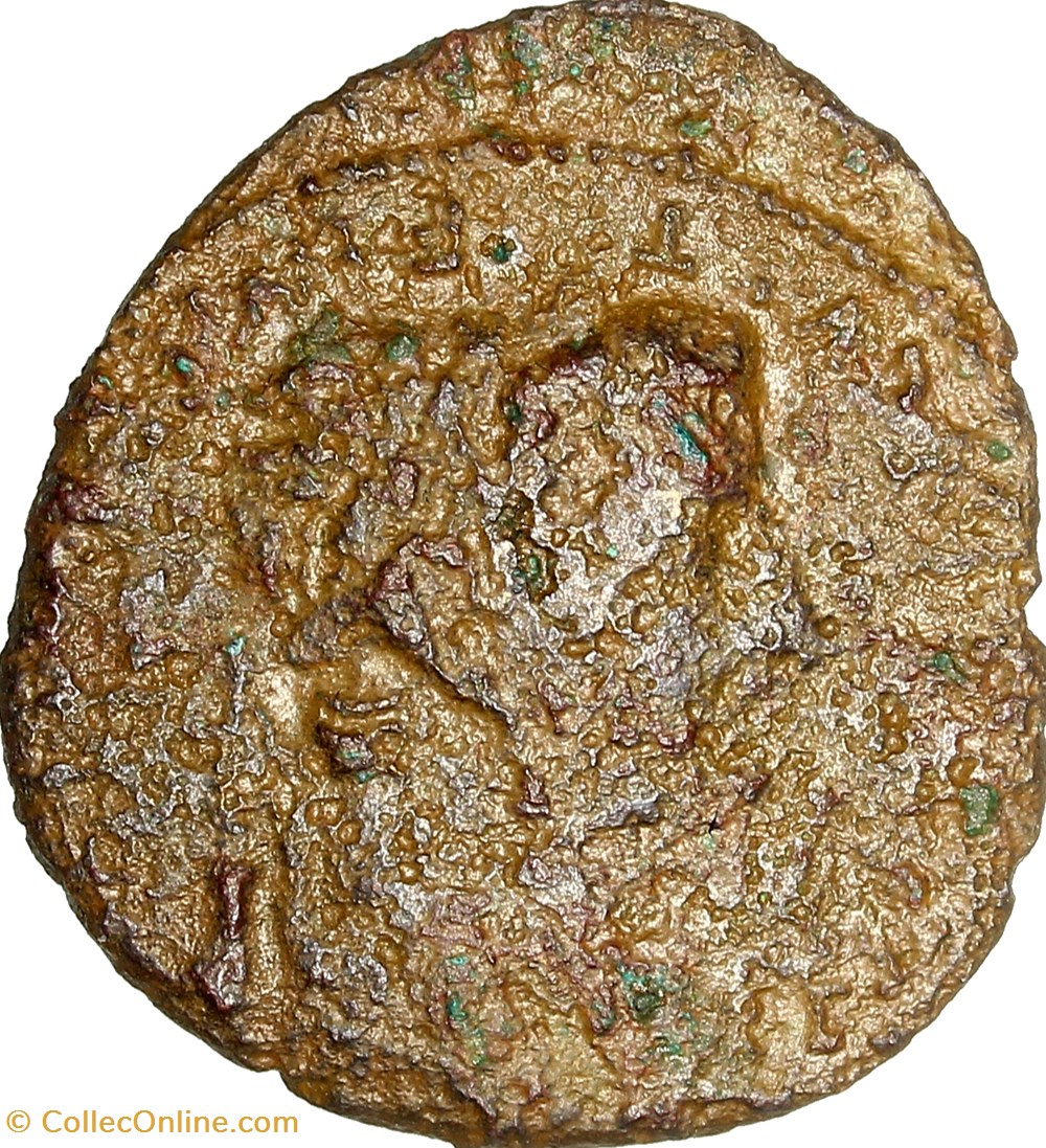 As à l'autel de Lyon, Tibère césar, 10-14, Lyon monnaies antiques romaines republicaines imperiales as a autel de lyon tibere cesar 10 14 lyon