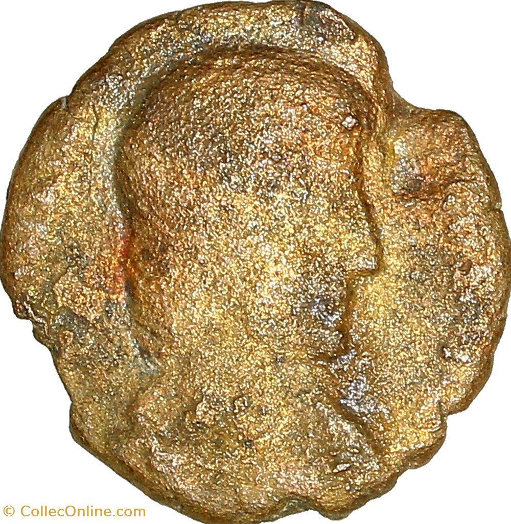 Maiorina réduite de Julien II césar, Julien II, 355-361, Thessalonique monnaies antiques romaines imperiales et republicaines maiorina reduite de julien ii cesar julien ii 355 361 thessalonique