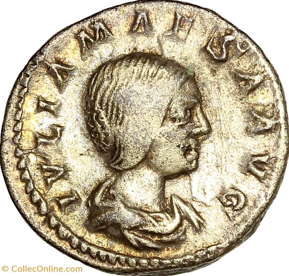 monnaies antiques romaines imperiales et republicaines denier de julia maesa felicitas 218 222 rome