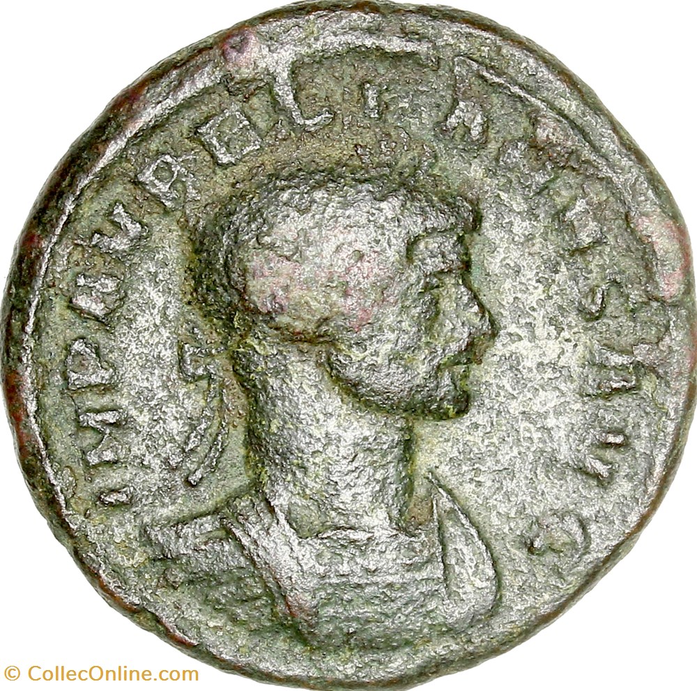 As d'Aurélien, Séverine et Aurélien, début - sept. 275, Rome monnaies antiques romaines imperiales republicaines as aurelien severine et aurelien debut sept 275 rome