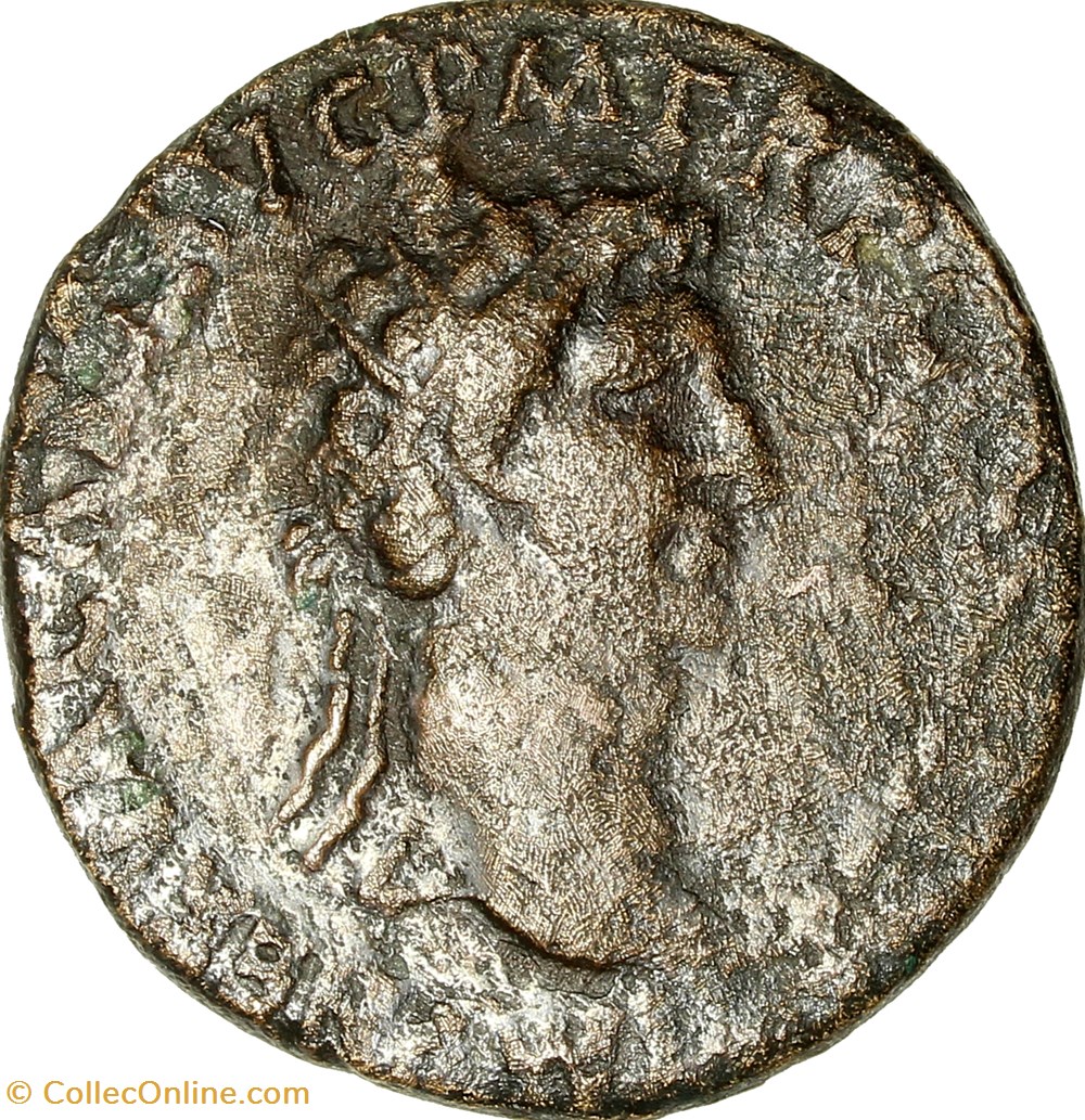 Dupondius de Nerva, Libertas, 97, Rome monnaies antiques romaines imperiales et republicaines dupondius de nerva libertas 97 rome