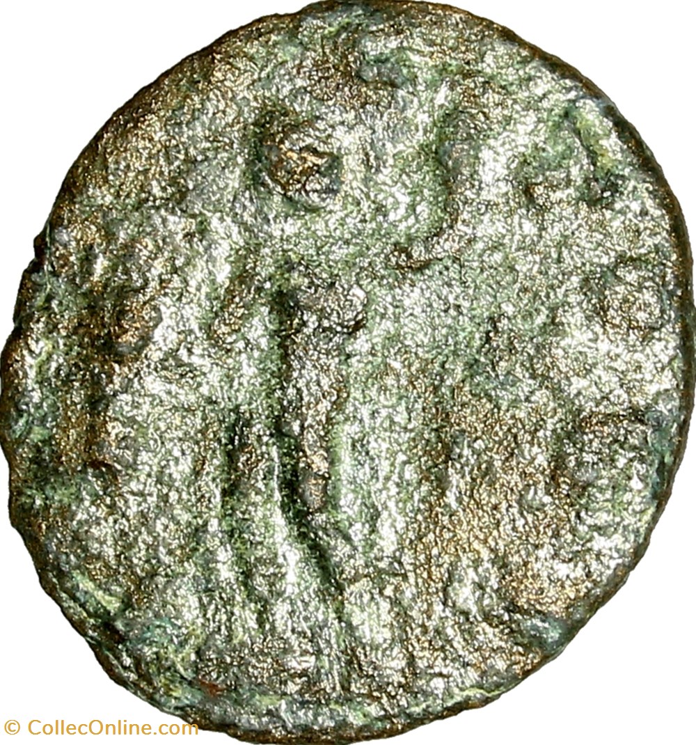 Antoninien (imitation) de Claude II le Gothique divinisé, Jupiter, 276-282, atelier irrégulier monnaies antiques romaines imperiales et republicaines antoninien imitation de claude ii le gothique divinise jupiter 276 282 atelier irregulier