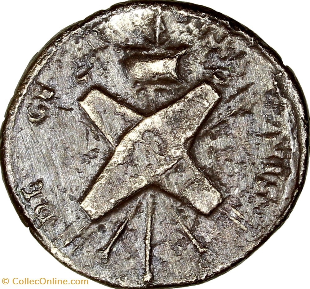 Denarius of Nero Drusus, restitution by Claudius, 41-45, Lyon or Rome monnaies antiques romaines republicaines imperiales denarius of nero drusus restitution by claudius 41 45 lyon or rome