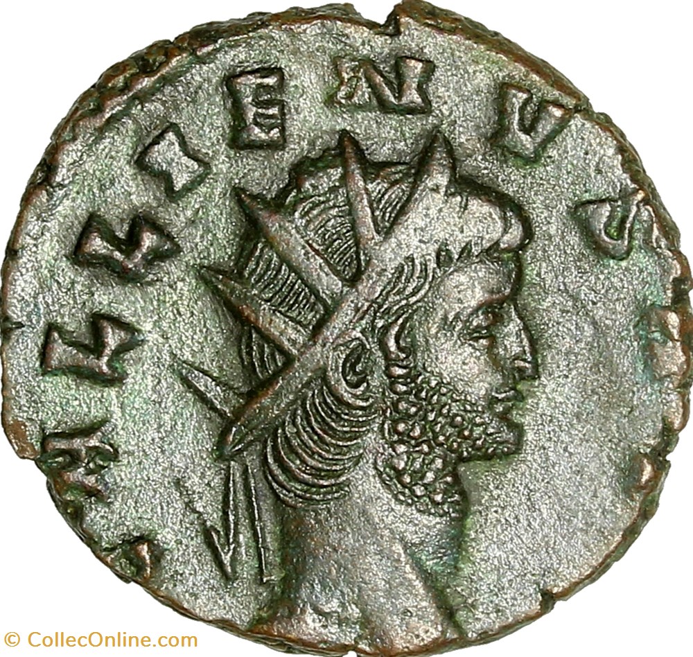 monnaies antiques romaines republicaines imperiales antoninien de gallien uberitas 265 266 rome