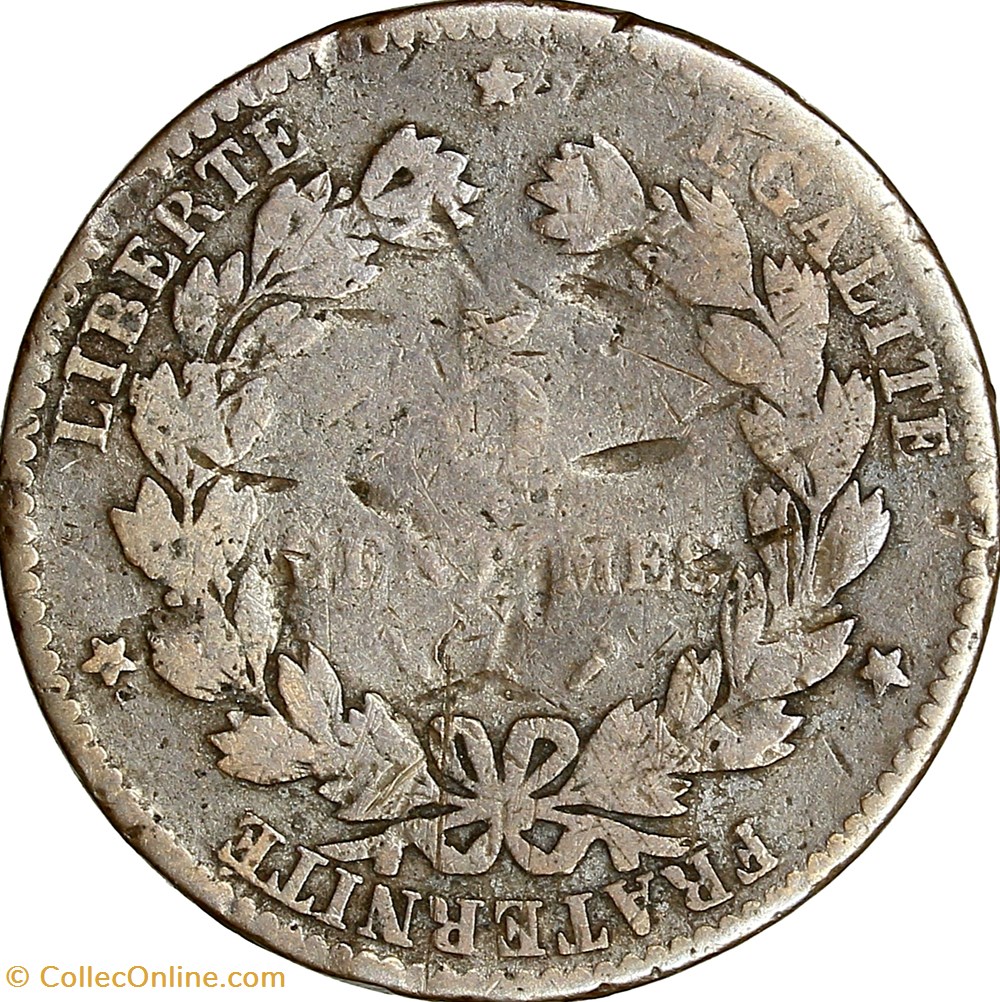 monnaies monde france 5 centimes ceres iiie republique 1881 paris