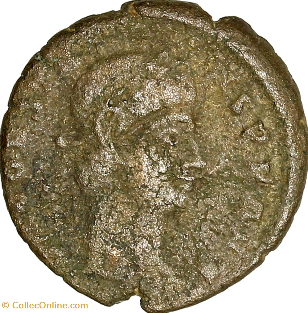 monnaies antiques romaines imperiales et republicaines centenionalis de constans gloria exercitus 1 enseigne 337 340 nicomedie