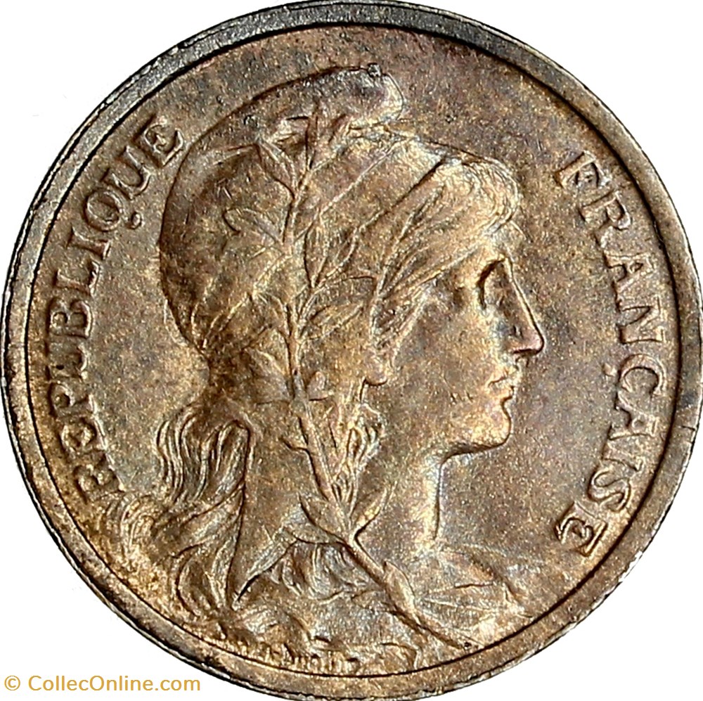 1 centime Daniel-Dupuis, IIIe République, 1903 monnaies france modernes 1 centime daniel dupuis iiie republique 1903
