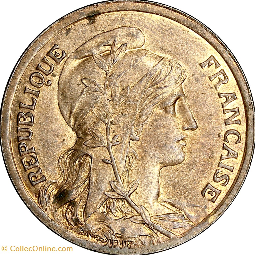10 centimes Daniel-Dupuis, IIIe République, 1916★ monnaies france modernes 10 centimes daniel dupuis iiie republique 1916
